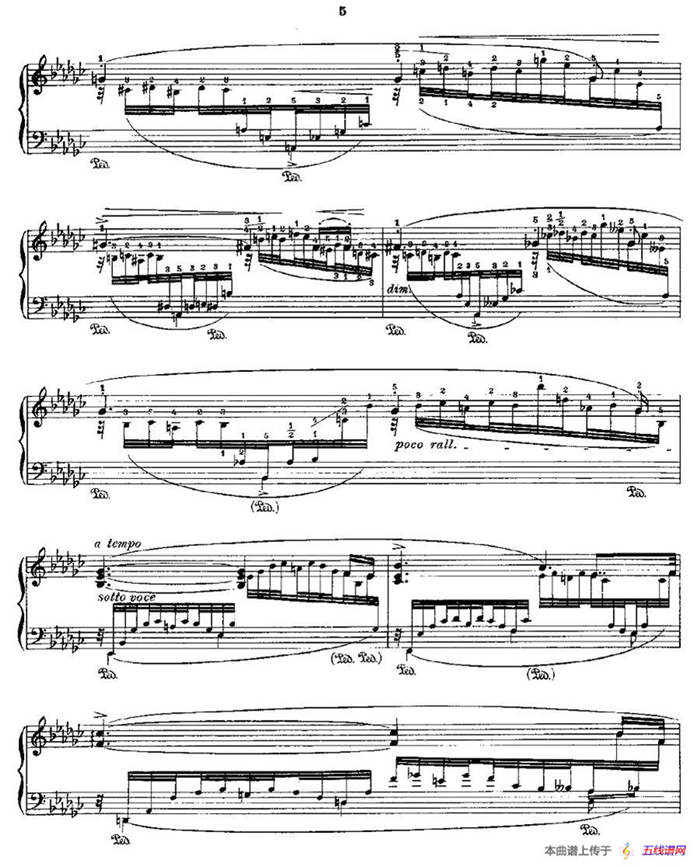 肖邦《练习曲》Fr.Chopin Op.10 No6