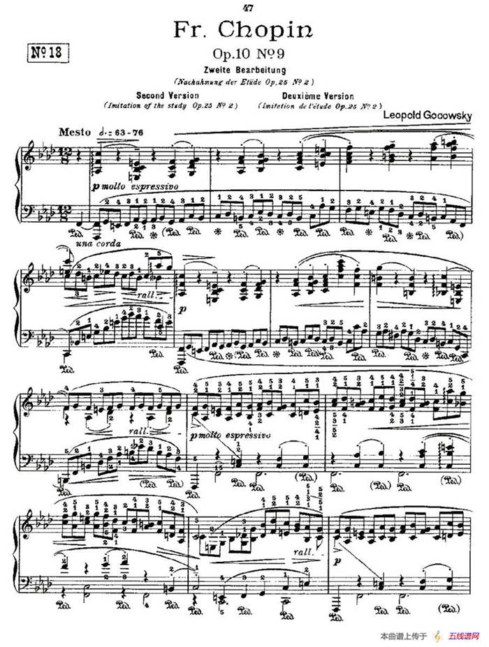 肖邦《练习曲》Fr.Chopin Op.10 No9-2