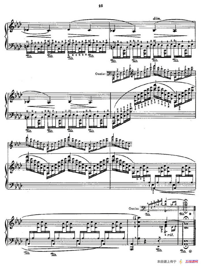肖邦《练习曲》Fr.Chopin Op.25 No1-1