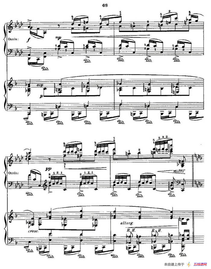 肖邦《练习曲》Fr.Chopin Op.25 No3-1