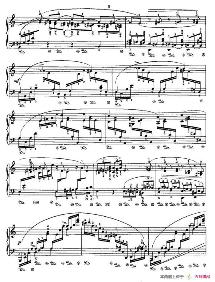 肖邦《练习曲》Fr.Chopin Op.25 No4-1