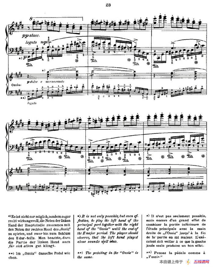 肖邦《练习曲》Fr.Chopin Op.25 No5-1