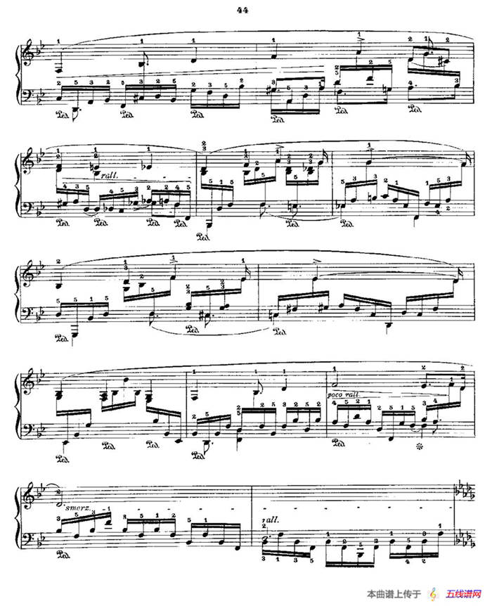 肖邦《练习曲》Fr.Chopin Op.25 No5-2