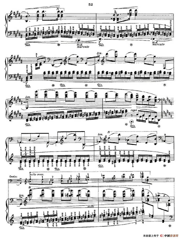 肖邦《练习曲》Fr.Chopin Op.25 No6