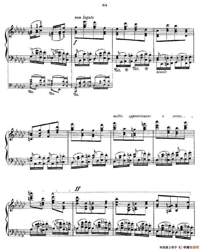 肖邦《练习曲》Fr.Chopin Op.25 No9-1
