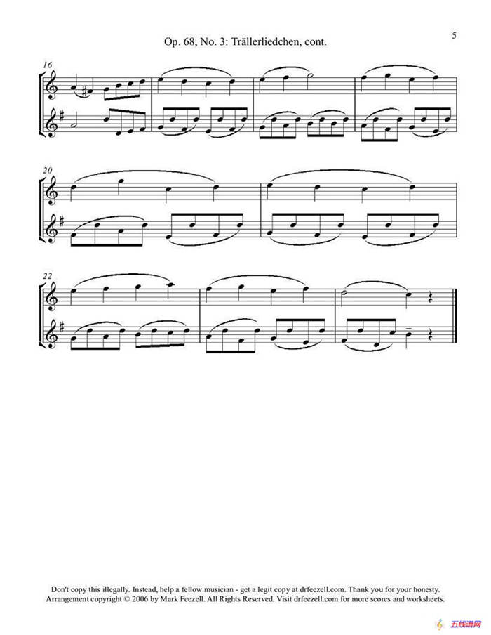 Robert Schumann-中音萨克斯练习曲