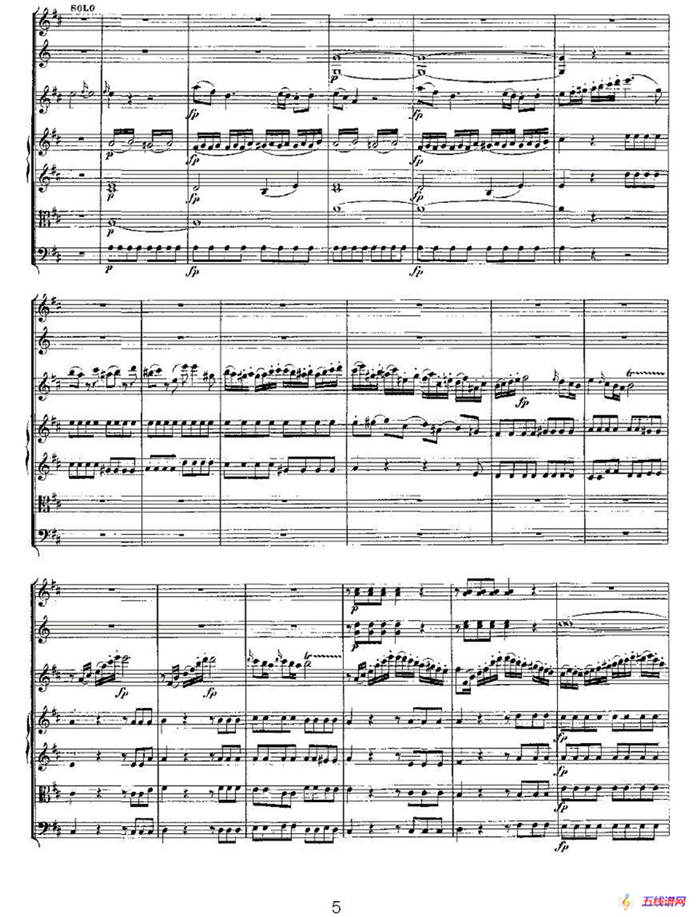 Concerto in D for Flute, K.314（D大调长笛协奏曲）