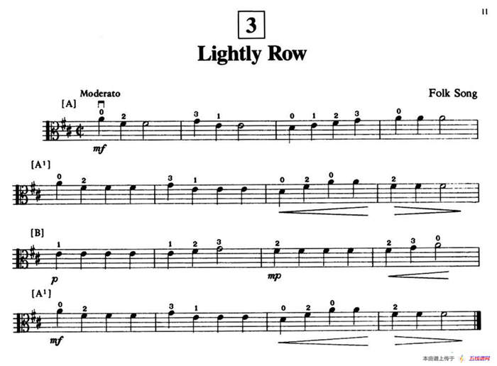 Lightiy Row（中提琴）