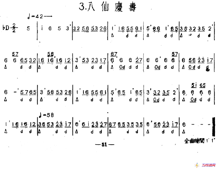 八仙庆寿（河北定州民间吹奏乐）