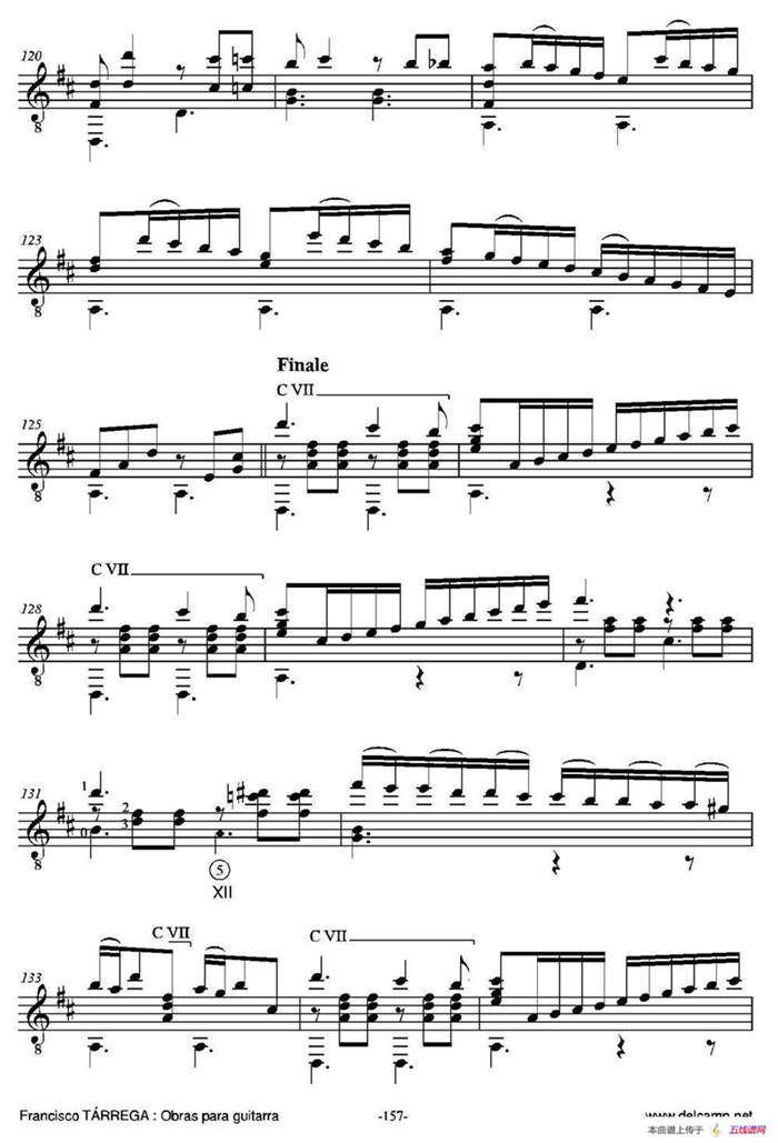 FANTASIA(Sobre motivos de la Traviata de Giuseppe Verdi)（古典吉他）