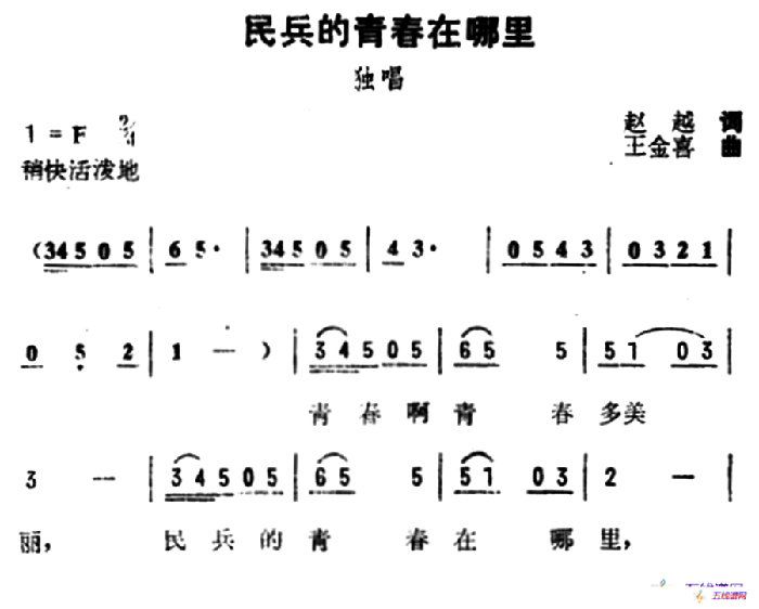 民兵的青春在哪里