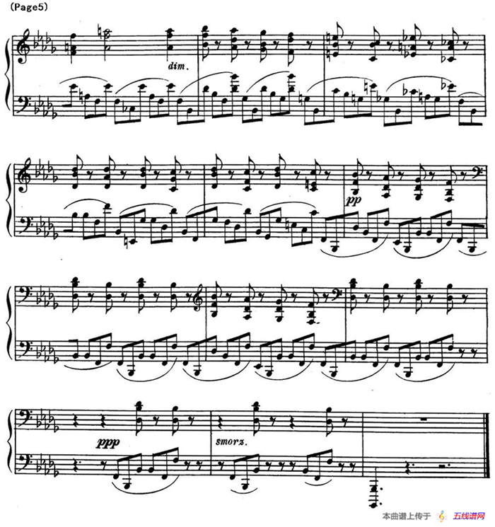 斯克里亚宾12首钢琴练习曲 Op8（No.7 Alexander Scriabin Etudes）