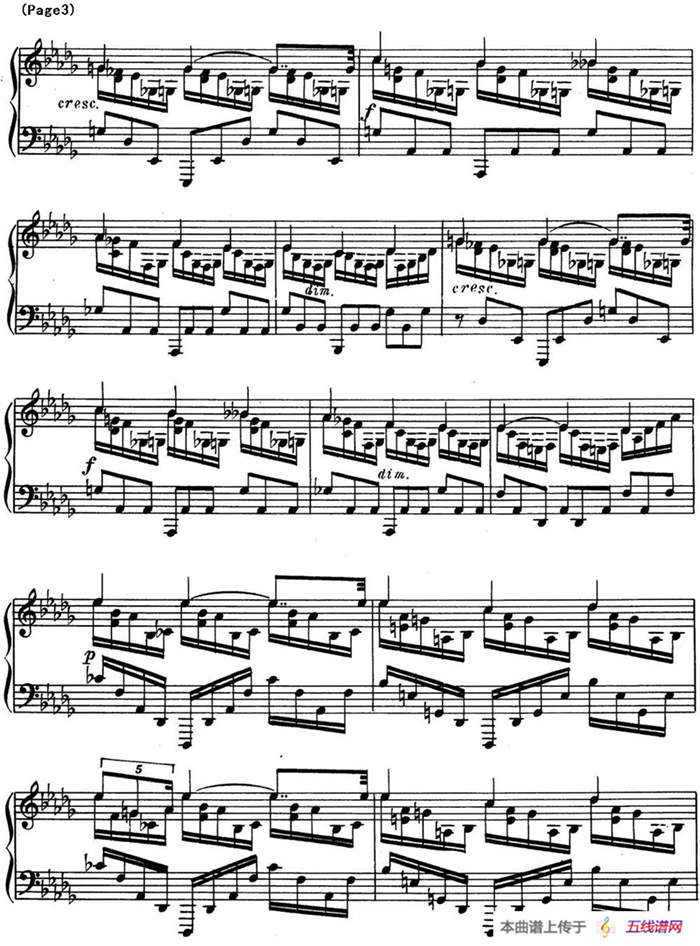 斯克里亚宾8首钢琴练习曲 Op42（No.6 Alexander Scriabin Etudes）