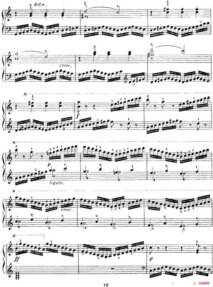 40首车尔尼Op.299钢琴快速练习曲（NO.9）