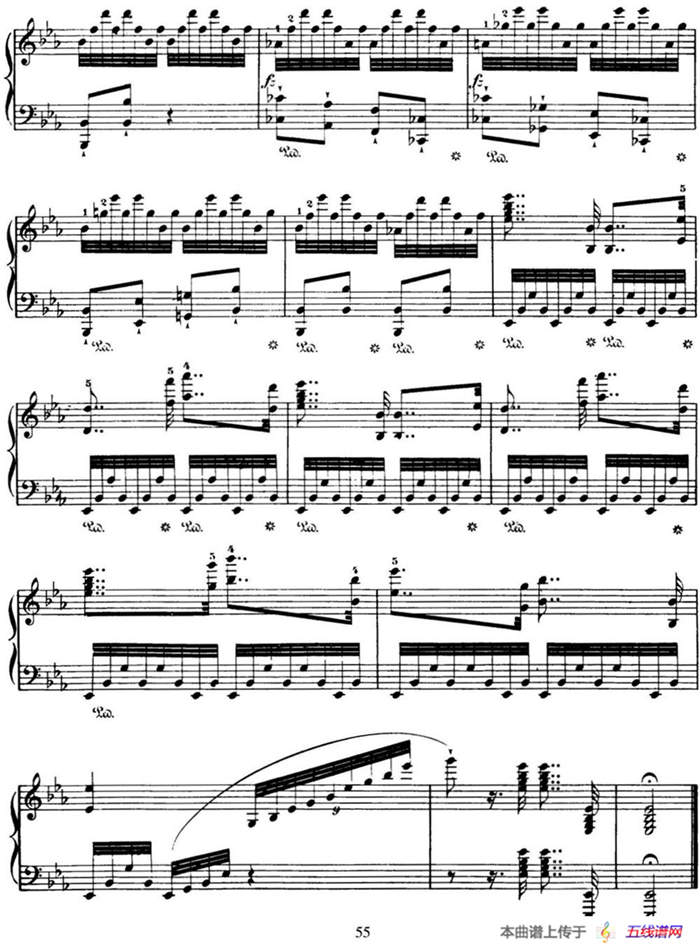 50首车尔尼Op.740钢琴手指灵巧技术练习曲（NO.15）
