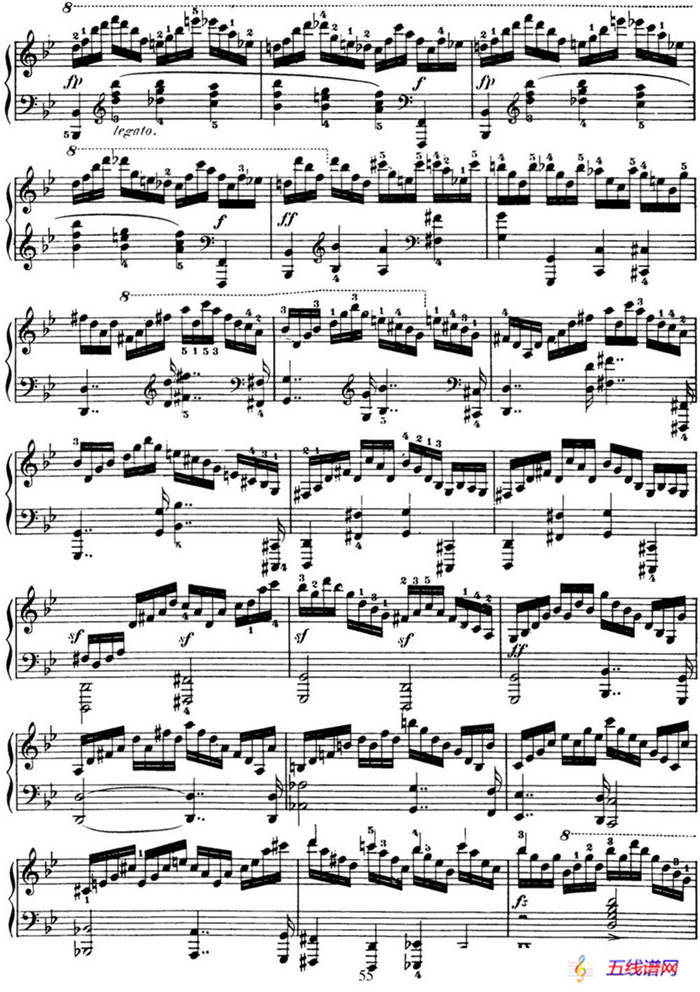 50首车尔尼Op.740钢琴手指灵巧技术练习曲（NO.50）