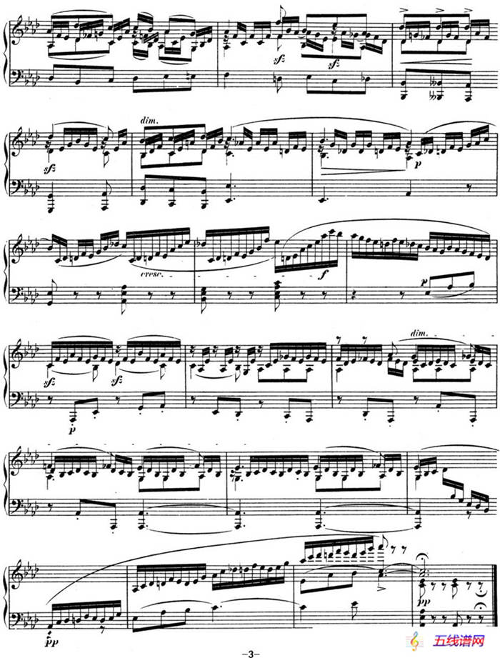 门德尔松无词歌Op.38（NO.6）