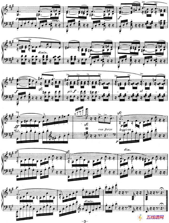 门德尔松无词歌Op.67（NO.2）