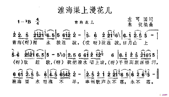 湟海渠上漫花儿