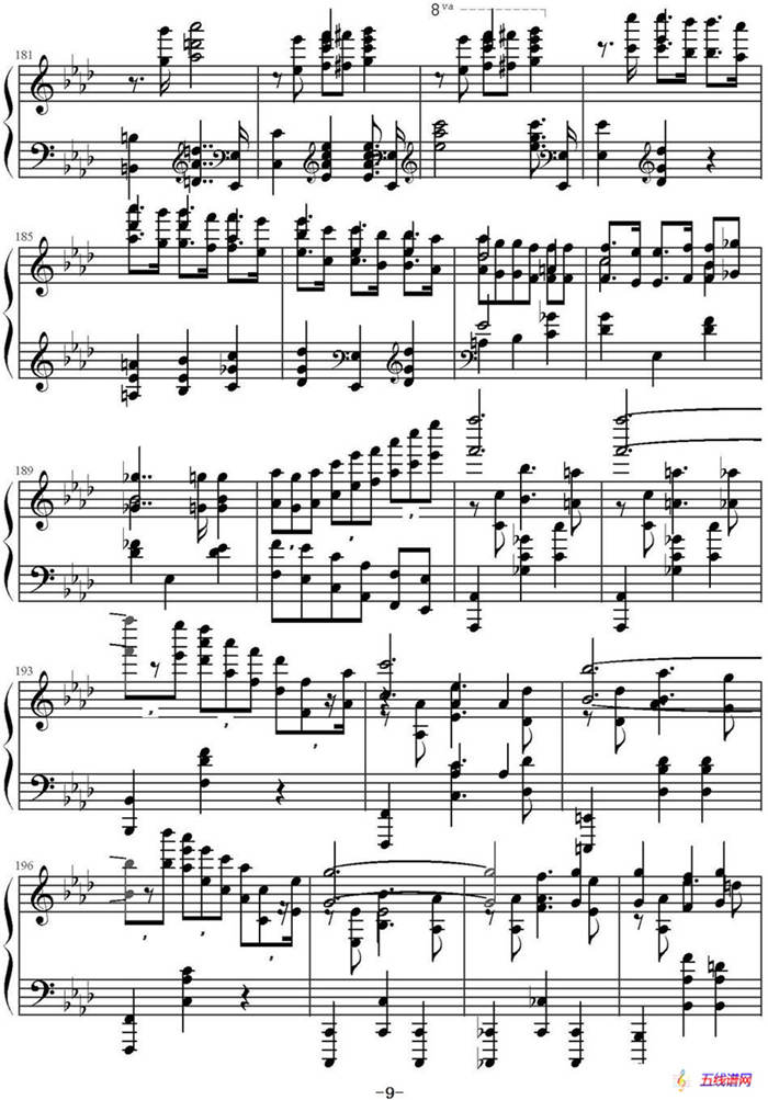 斯克里亚宾华尔兹Op.38（Scriabin Valse Op.38）