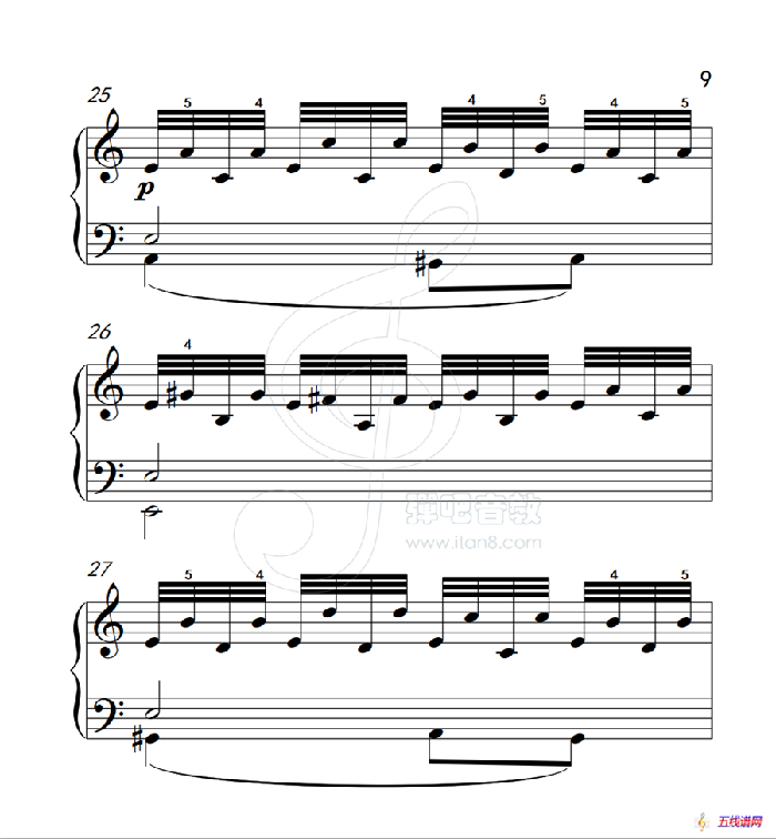 练习曲 3（克拉莫钢琴练习曲60首）