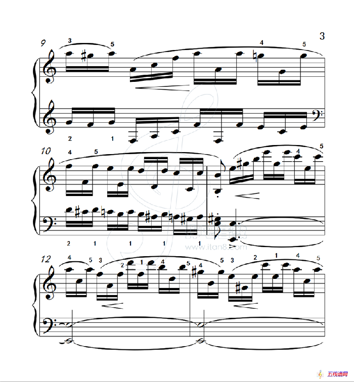 练习曲 5（克拉莫钢琴练习曲60首）