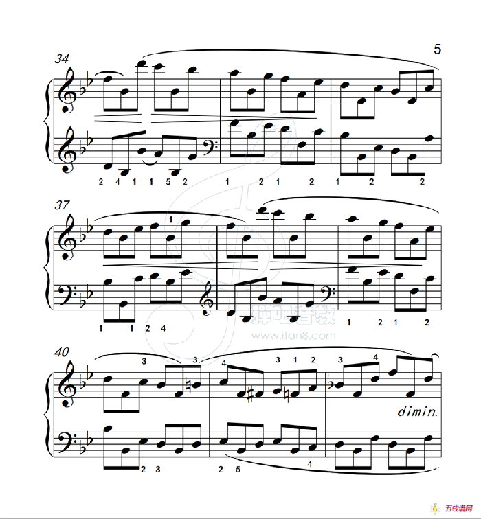 练习曲 9（克拉莫钢琴练习曲60首）
