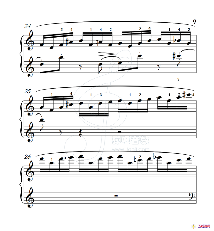 练习曲 10（克拉莫钢琴练习曲60首）
