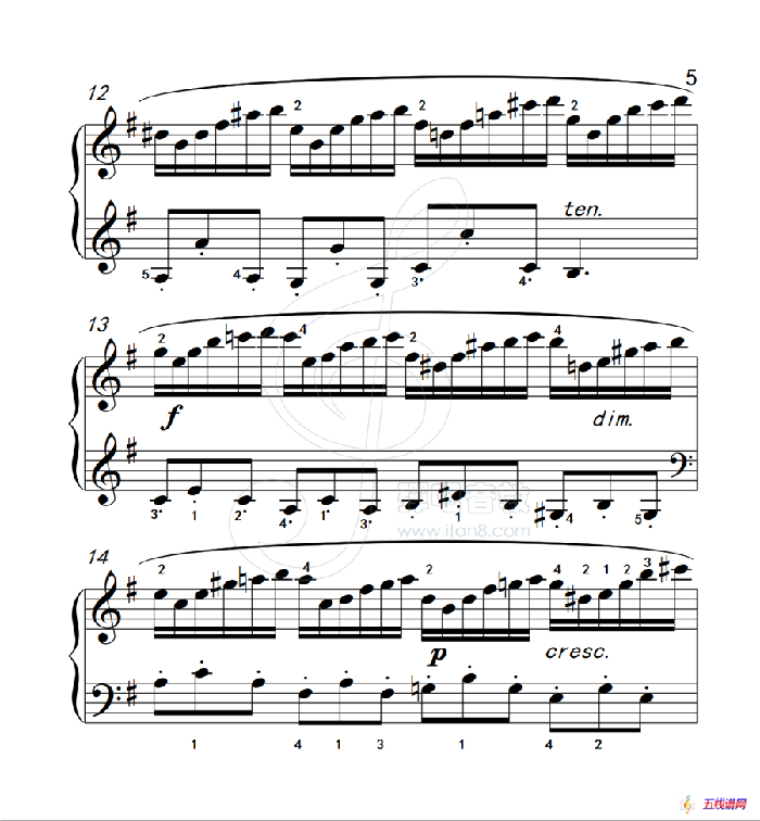 练习曲 24（克拉莫钢琴练习曲60首）