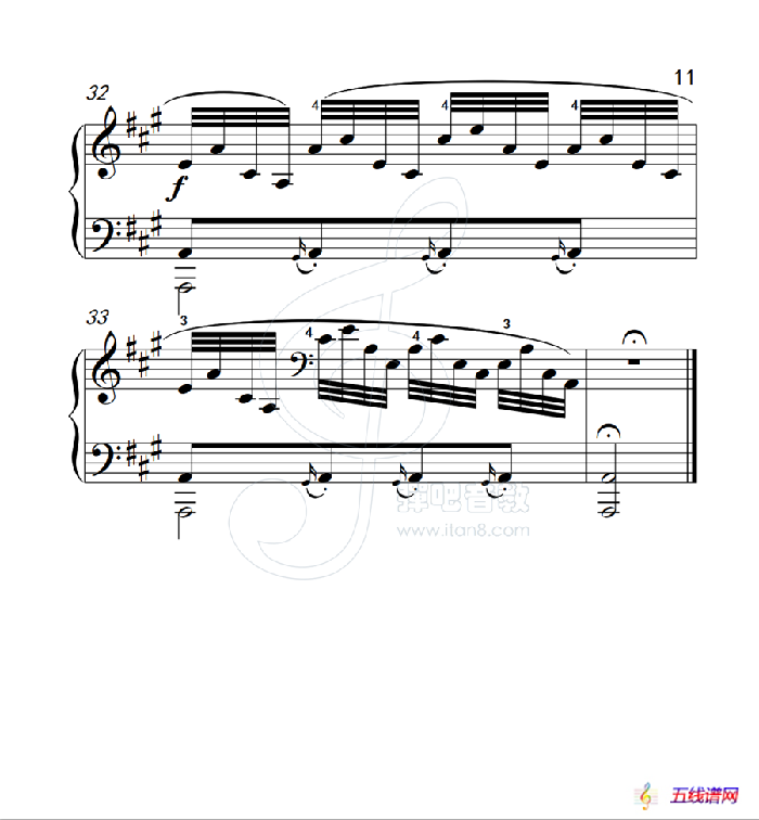练习曲 38（克拉莫钢琴练习曲60首）