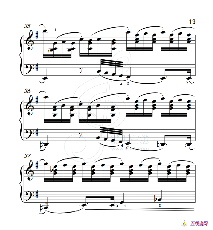 练习曲 54（克拉莫钢琴练习曲60首）