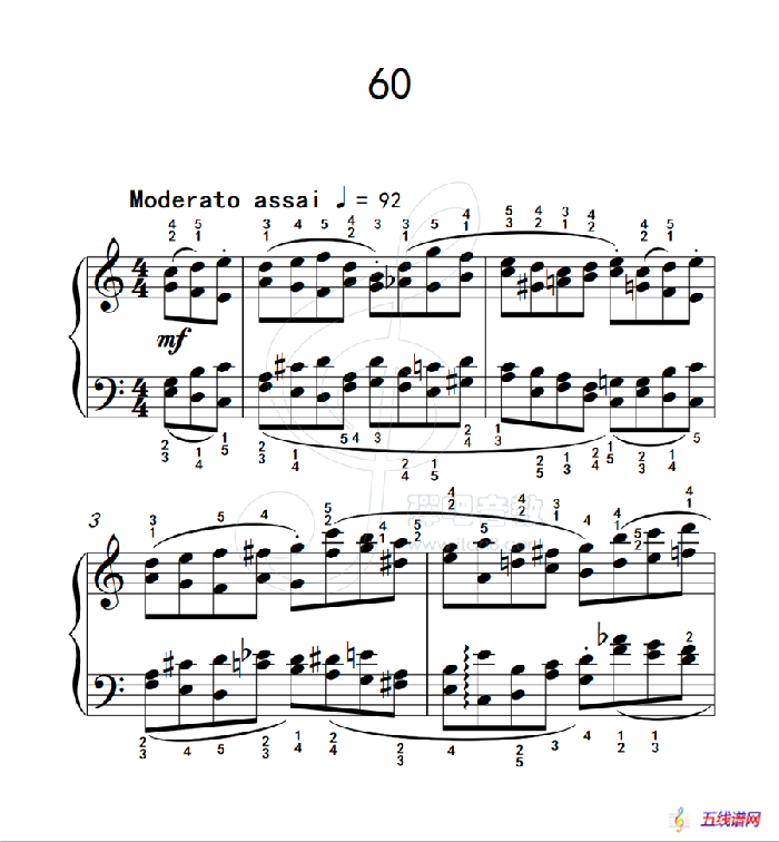 练习曲 60（克拉莫钢琴练习曲60首）