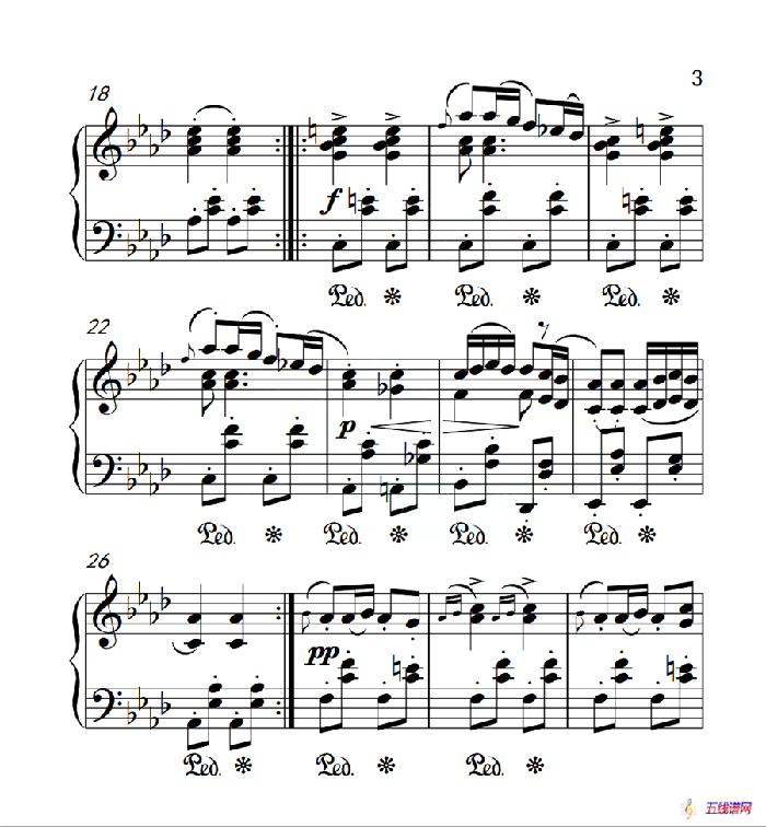 第六级 音乐瞬间（中国音乐学院钢琴考级作品1~6级）