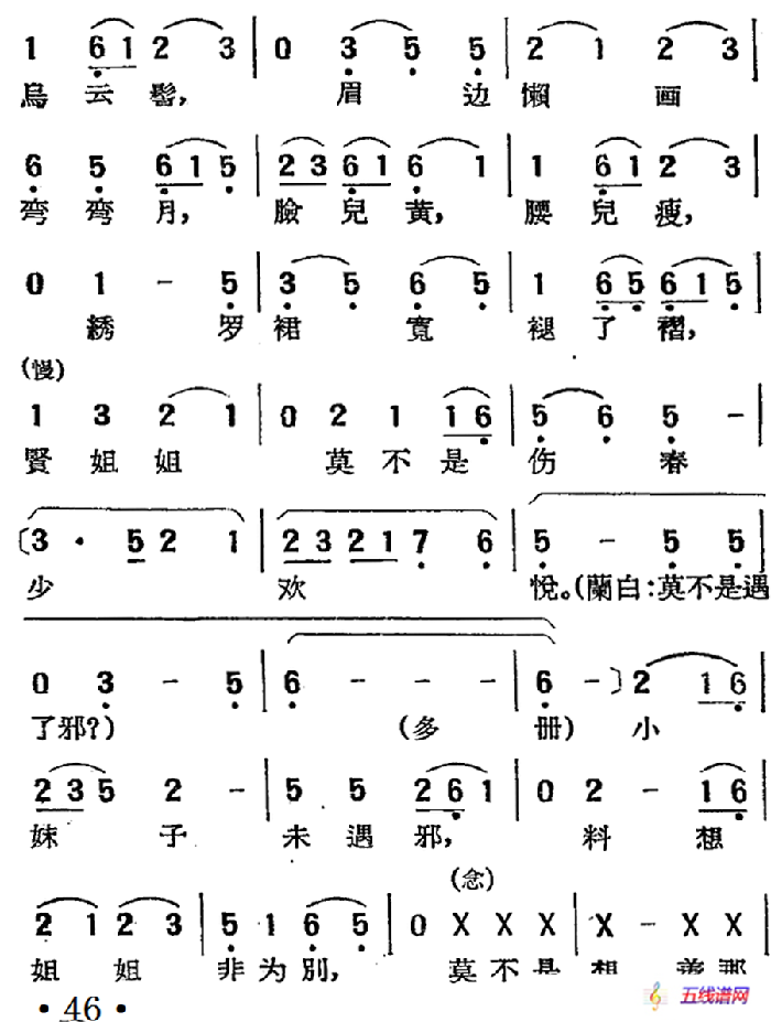 [湘剧高腔]拜月（绣楼）（二十三）红衲袄（戏曲电影《拜月记》选段）