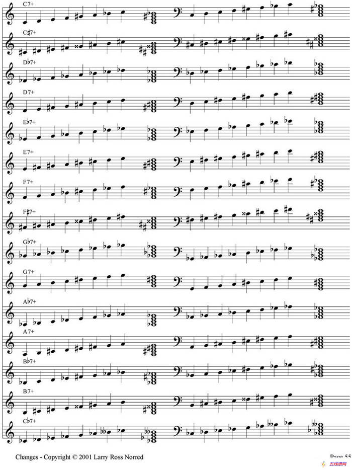 Changes（爵士乐和弦教材）（P41-60）