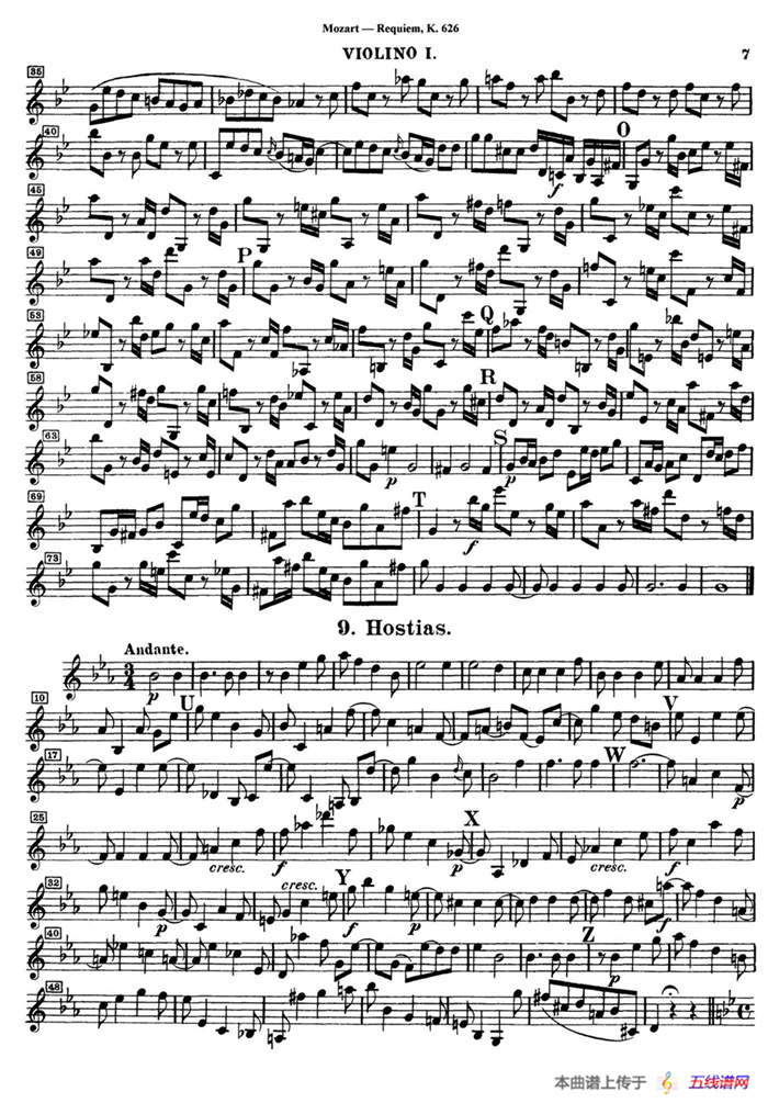 Wolfgang Amadeus Requiem K.626（安魂曲）