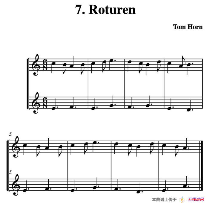 Roturen（简易二重奏）