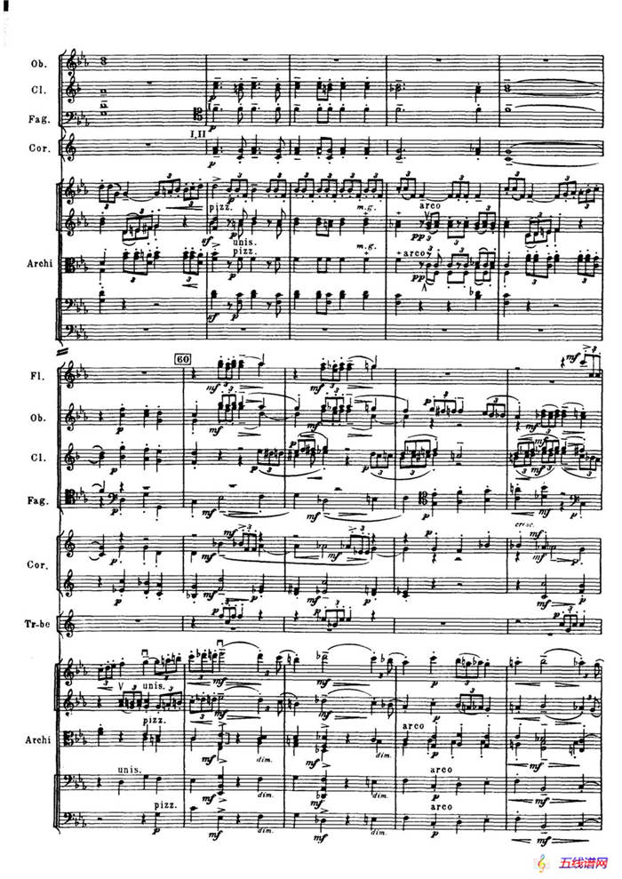 拉赫玛尼诺夫第三钢琴协奏曲总谱完整版（P101—120）
