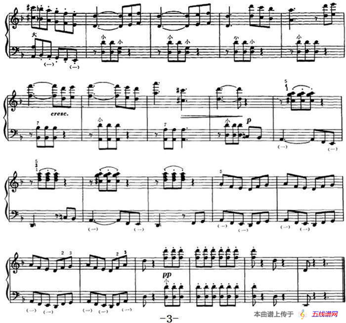 手风琴技术训练练习曲（21）