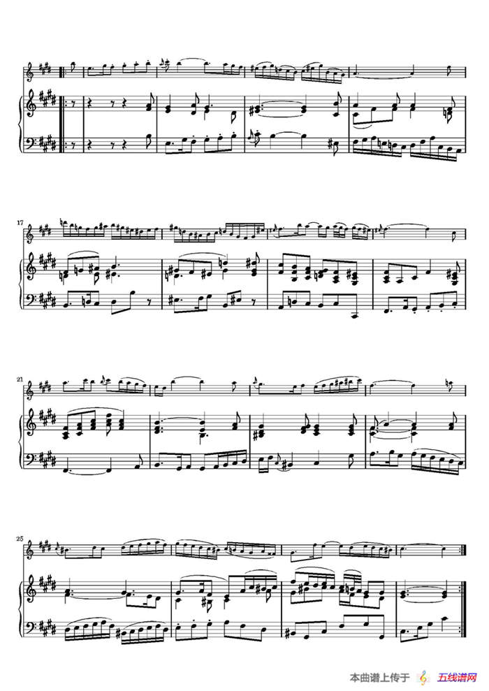 Siciliano（BWV1035 ）