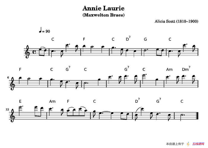 安妮萝莉（Annie Laurie）