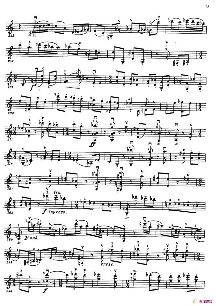 Concerto Op.129 No.2（第二小提琴协奏曲）