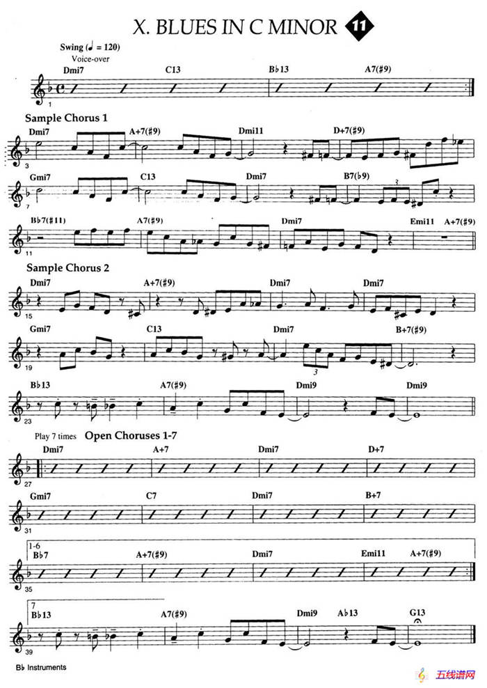 Jazz Patterns For Improvisation Bb - Frank Mantooth（11）