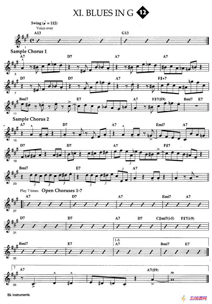 Jazz Patterns For Improvisation Bb - Frank Mantooth（12）