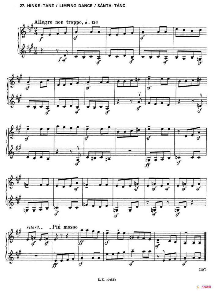 2首小提琴二重奏（No.27、No.28）