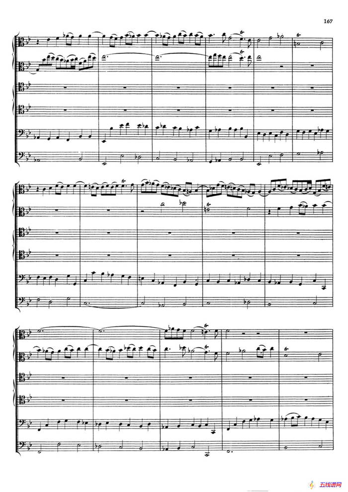 Brandenburg Concerto No.6 in B-flat Major（勃兰登堡协奏曲第六号）