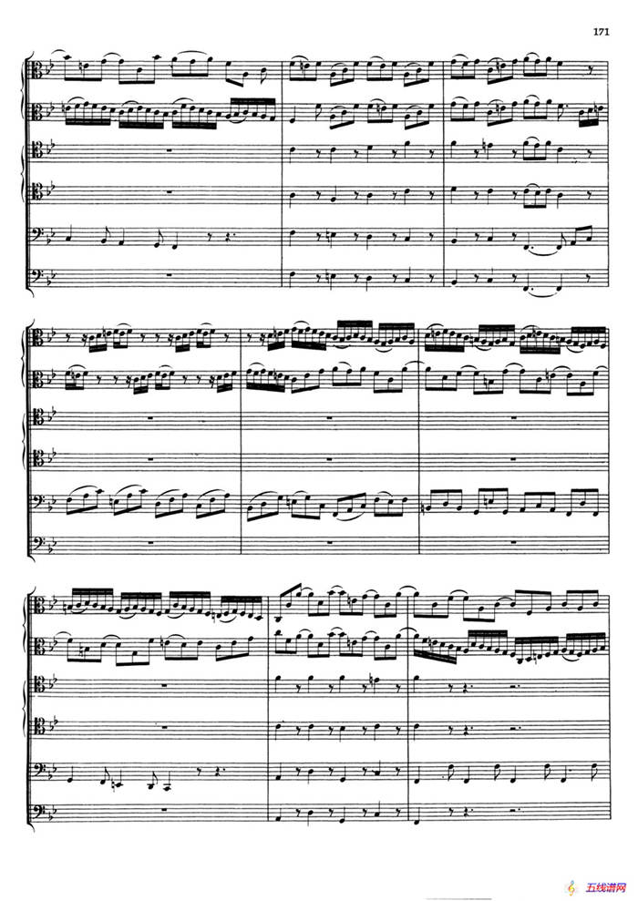 Brandenburg Concerto No.6 in B-flat Major（勃兰登堡协奏曲第六号）