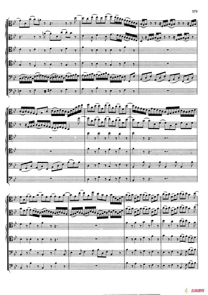 Brandenburg Concerto No.6 in B-flat Major（勃兰登堡协奏曲第六号）