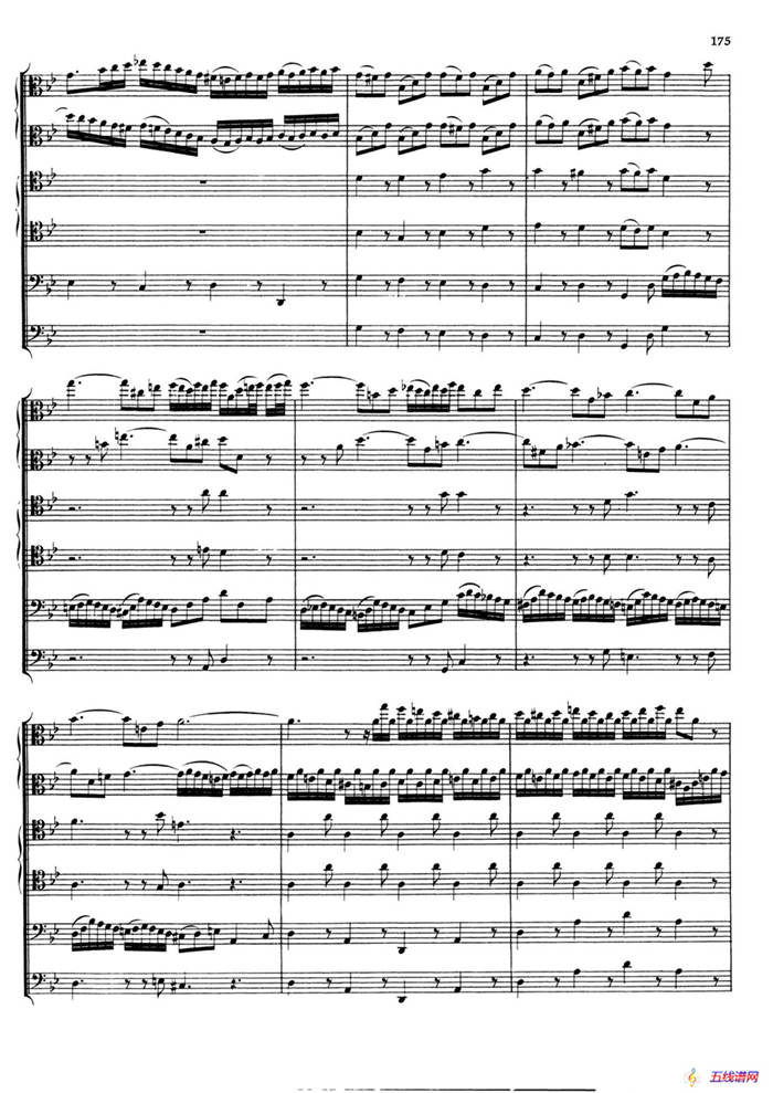 Brandenburg Concerto No.6 in B-flat Major（勃兰登堡协奏曲第六号）