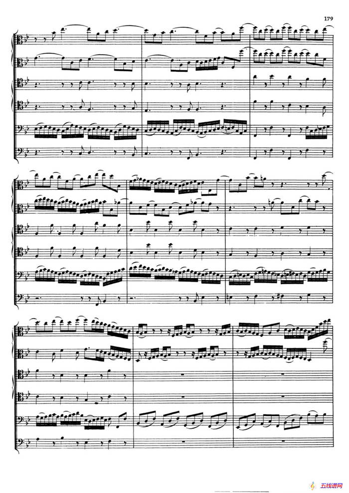 Brandenburg Concerto No.6 in B-flat Major（勃兰登堡协奏曲第六号）